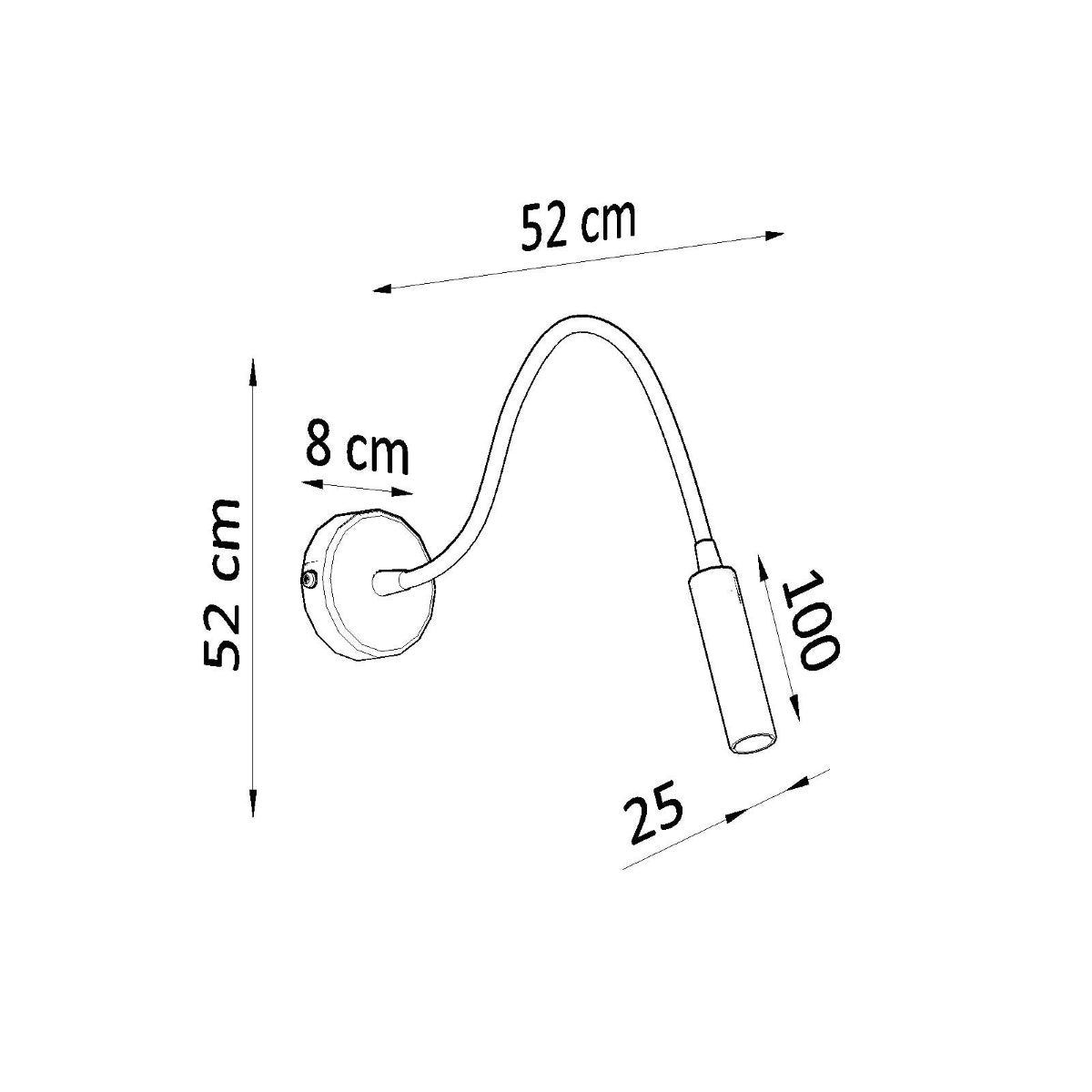 Mikanord - Adjustable Minimalist Wall Lamp