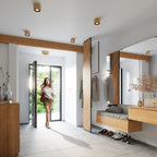 Velunor - Minimalist Wooden Ceiling Lamp