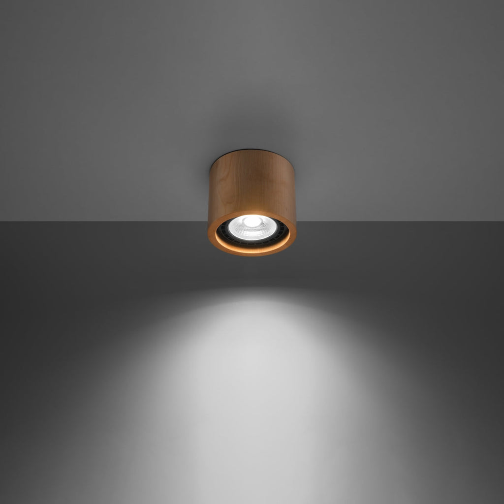 Velunor - Minimalist Wooden Ceiling Lamp