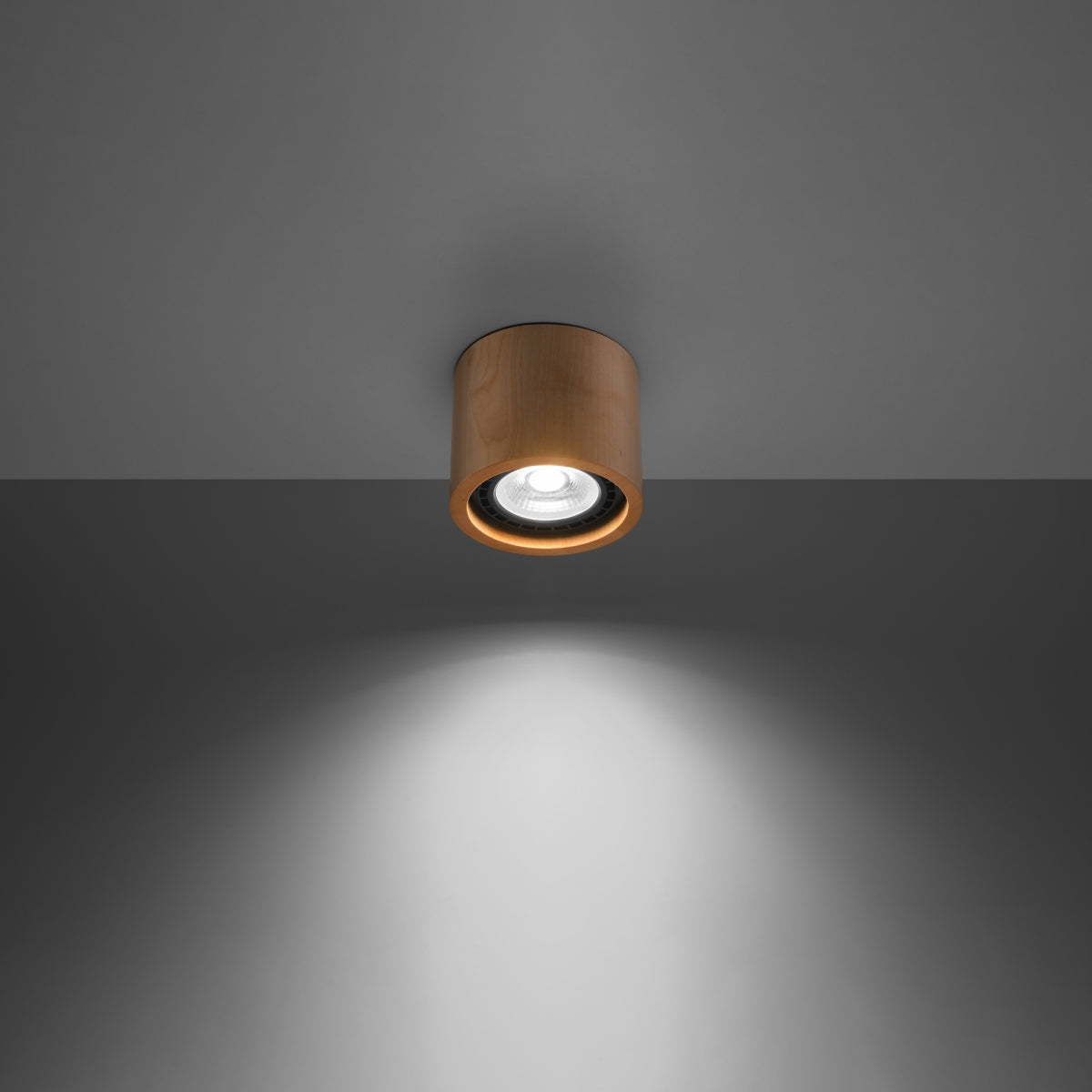 Velunor - Minimalist Wooden Ceiling Lamp