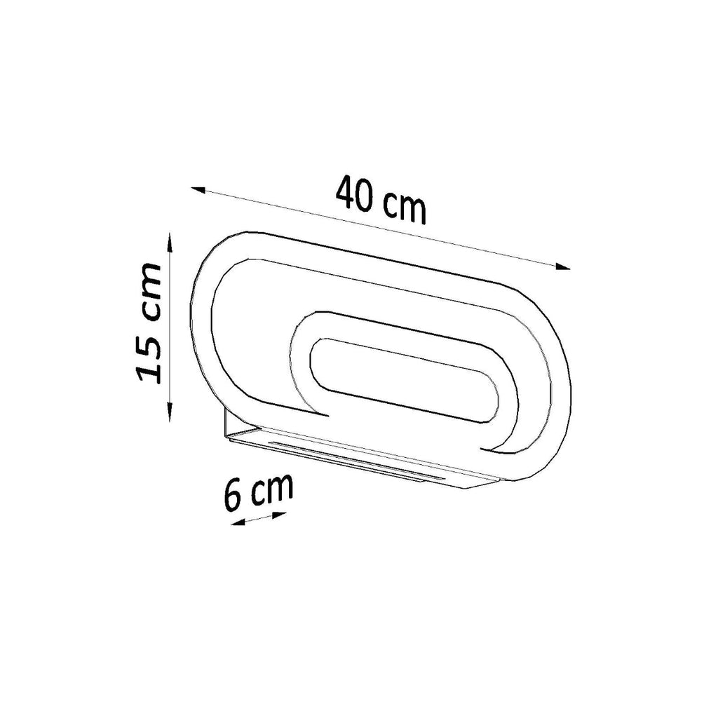 Celund - Minimalist White Wall Lamp