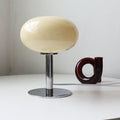 Nordic Vintage Round Glass Table Lamp 1-Light