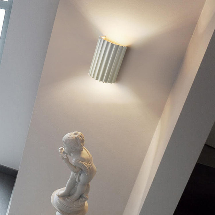 Modern Nordic Resin 2-Light Wall Sconce Lamp for Bedroom