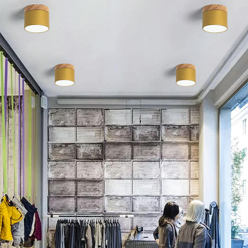 Solid Color Scandinavian Macaroon LED Flush Mount Ceiling Light