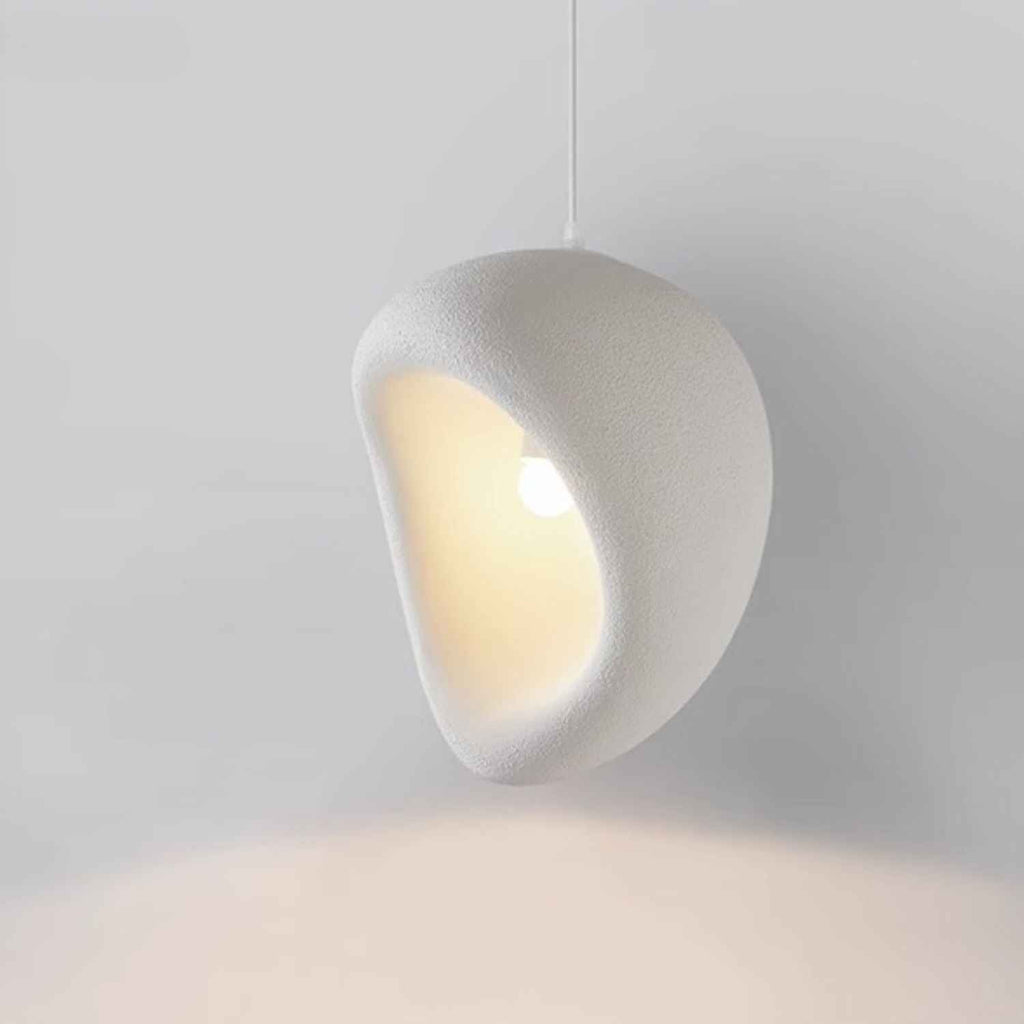 Ovo – Cream Beige Japandi Pendant Hanging Lamp 150cm