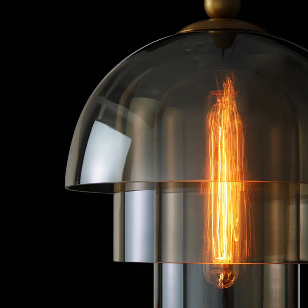 Lumivann - Minimalist Glass Dome Pendant Lamp
