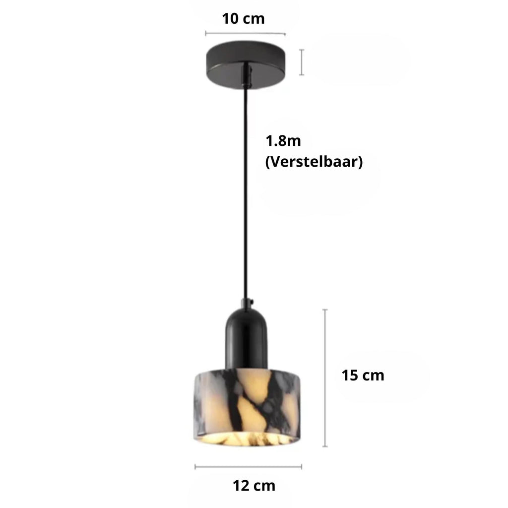 Kairo Hanglamp | Natuursteen, E27 Fitting