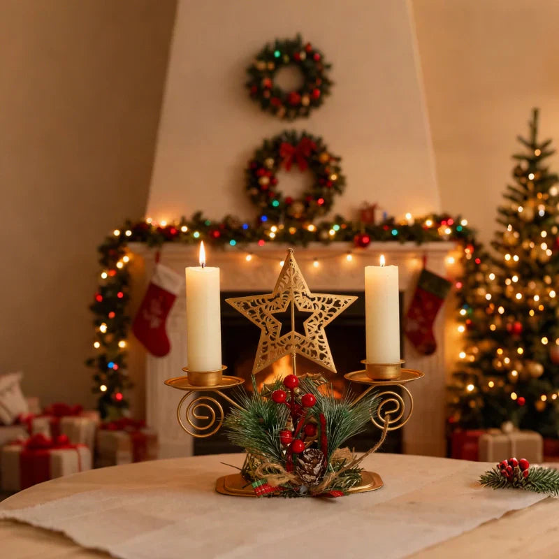YuleGlow™ Candle Holder
