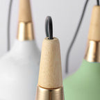 Contemporary Macaron Disc 1-Light Pendant Lamp