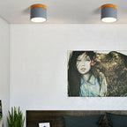 Solid Color Scandinavian Macaroon LED Flush Mount Ceiling Light