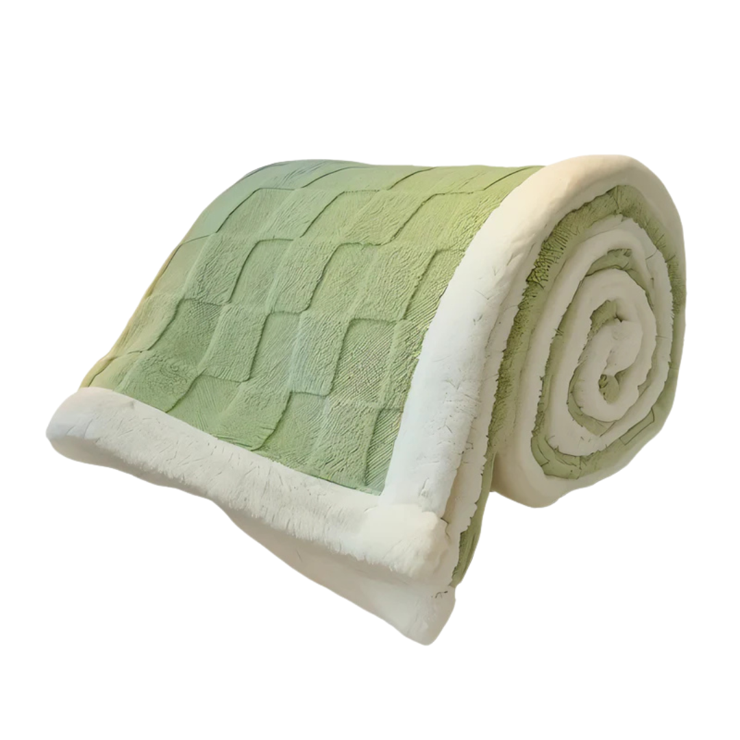 Bela Luxe Fleece Plaid | Dubbelzijdig Sherpa & Fleece, Warm & Cozy