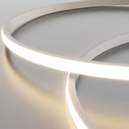 Nordic-Inspired Round Aluminum LED Flush Mount Ceiling Light with Star and Moon Design