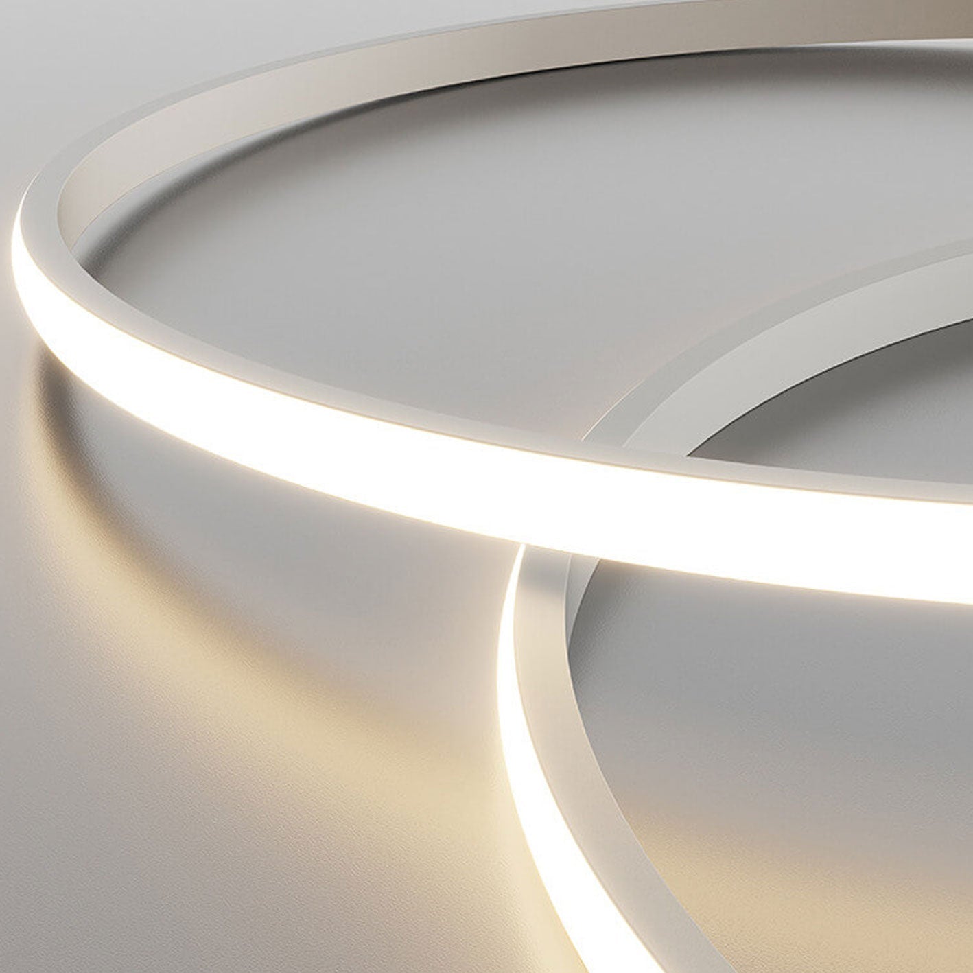 Nordic-Inspired Round Aluminum LED Flush Mount Ceiling Light with Star and Moon Design