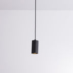 Nordic Minimalist Iron Mini Pendant Light - 1-Light Column Design