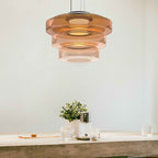 Bela Glass Pendant Lamp | Bauhaus Style, Adjustable Hanging Design