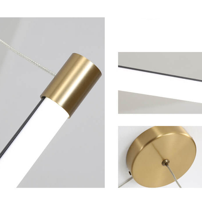 Contemporary Minimalist Thin Tube LED Wall Sconce Lamp