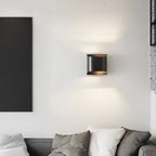 Celo Wandlamp | Moderne Up & Down Glow, Brushed Gold or Matte Black