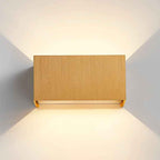 Adjustable Square Flat LED Wall Sconce Lamp in Nordic Minimalist Aluminum Design