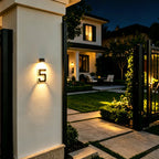 Solar House Number Light