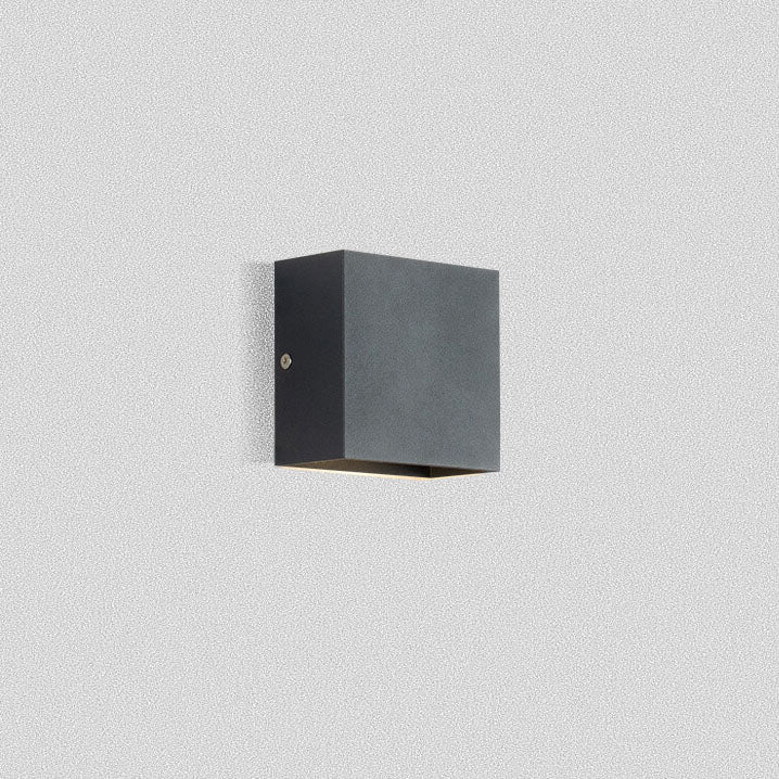 Sleek Minimalist Square Aluminum LED Wall Light