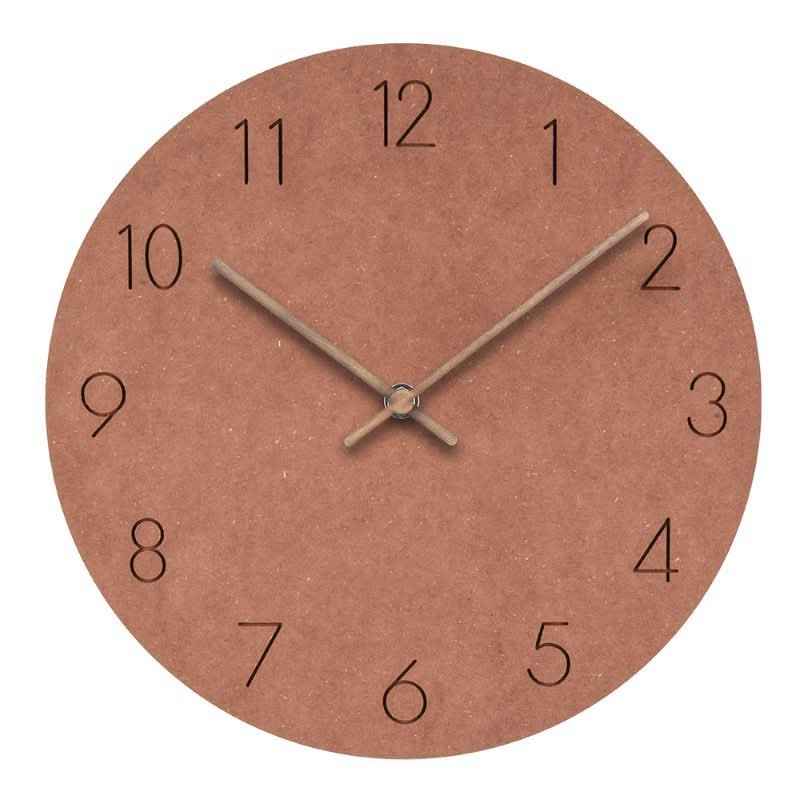 Bela Wall Clock | Silent Sweep Mechanism, Walnut Hands