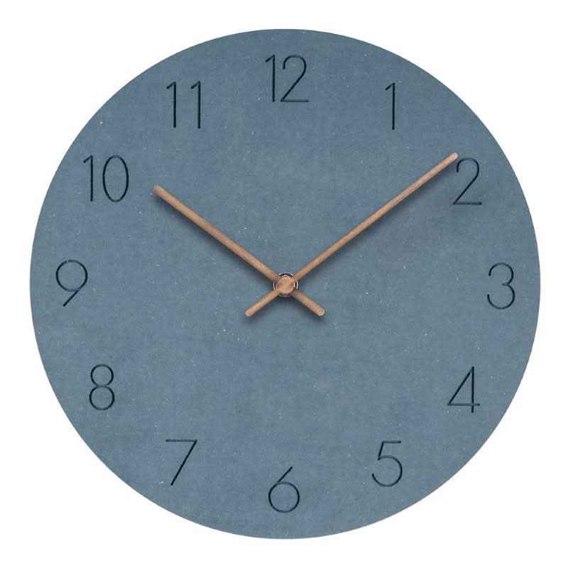Bela Wall Clock | Silent Sweep Mechanism, Walnut Hands