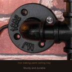 5-Light Industrial Maze Pipe Wall Sconce