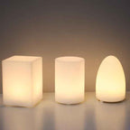 Artistic Geometric Battery-Powered Remote Control Night Light Table Lamp