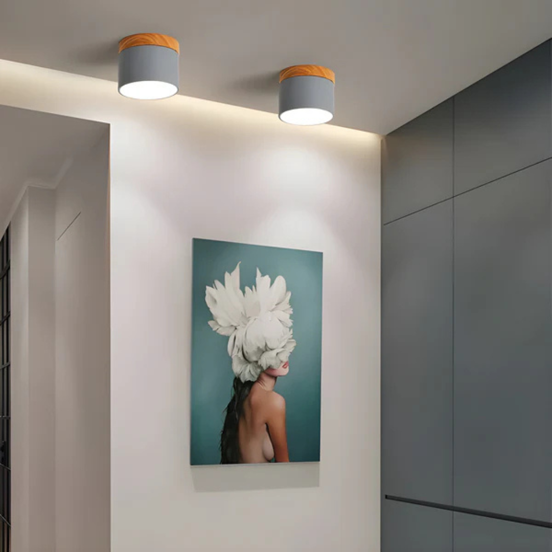 Vesta - Old-fashioned LED Ceiling Light