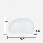 Waterproof Solar-Powered PE Spherical LED Outdoor Lawn Light