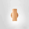 Contemporary Minimalist Wooden Track Spotlight Wall Sconce - Available in 1, 2, or 3 Lights