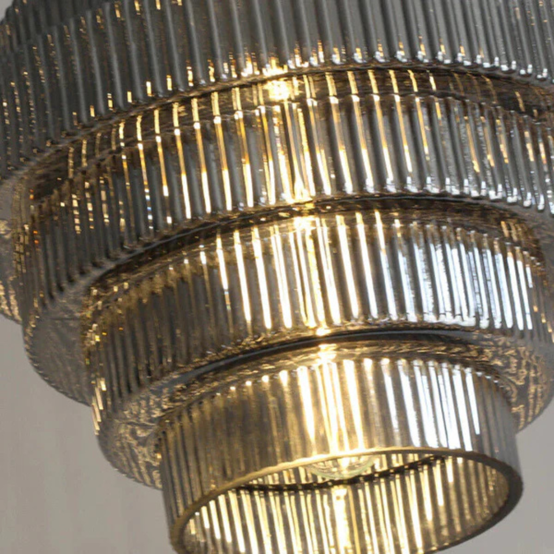 Hebes - Vintage Hanging Lamp Glass