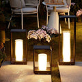 Contemporary Square Stainless Steel Acrylic LED Waterproof Landscape Light for Outdoor Patios