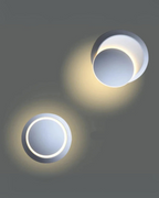 Melthia - Modern Wall Lamp with Halo Light Circle Ambient Lighting