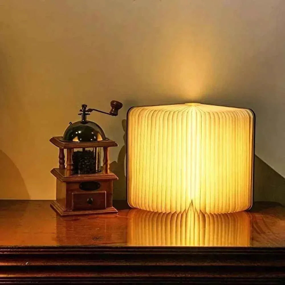 Lumo Table Lamp | 360° Foldable, Rechargeable Design