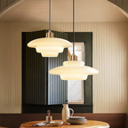 Bello Hanging Lamp | Organic Design, Diffuse Glass Lighting
