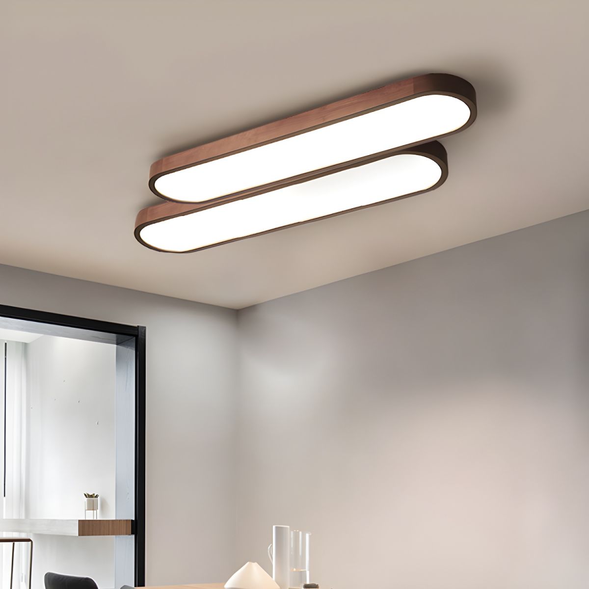 Elysia LED Plafondlamp | Minimalistisch Design, Gelijkmatige Verlichting