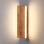 Luma LED Wandlamp | Draaibaar Houten Ontwerp, Warm Licht