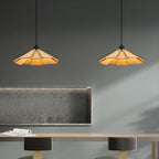Takumièra - Wabi Sabi Wooden Cone Pendant Lamp