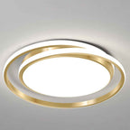 Bello LED Circle Ceiling Light | Modern Gold Flush Mount, Energy-Efficient