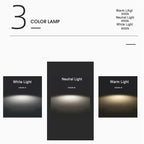 Rectangular LED Wall Sconce Lamp in Japanese Wabi-Sabi Log Wood Design