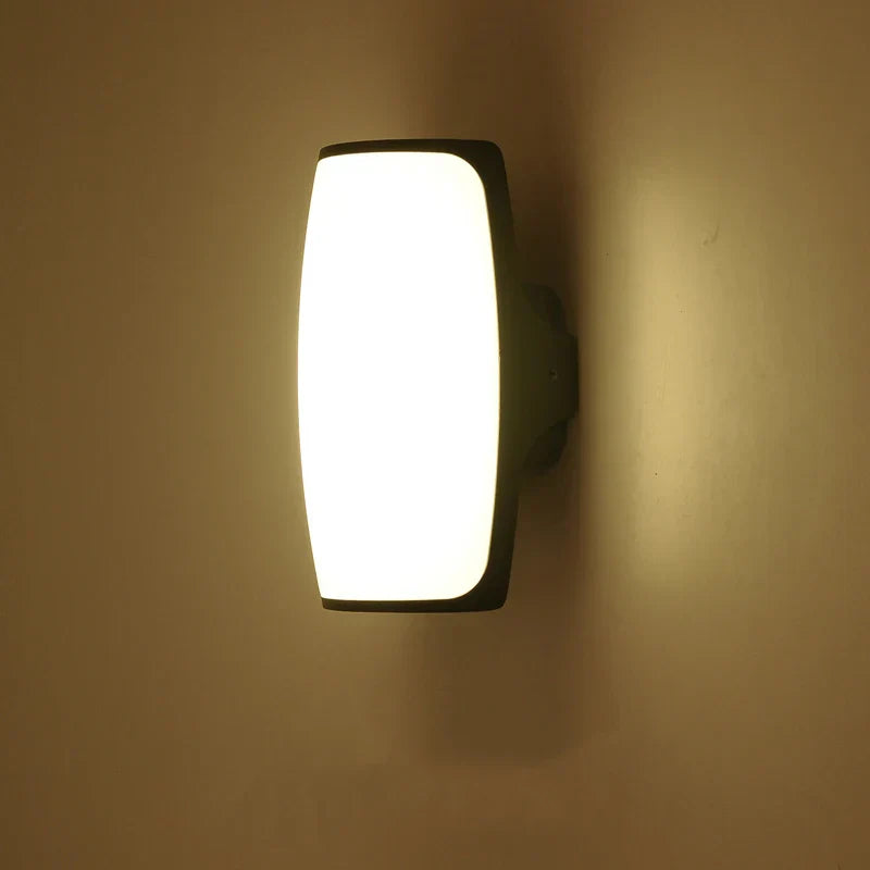 Astyra - Outdoor Wall Lamp LED Waterproof IP65 Black Modern