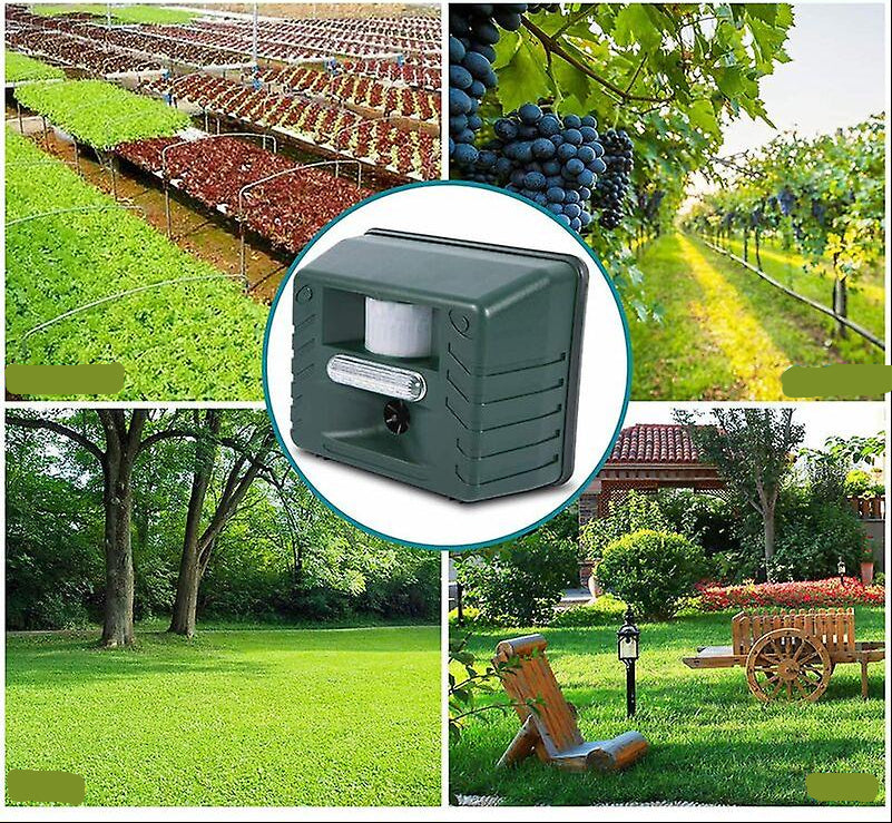 Viron - Ultrasonic Bird Repeller Outdoor Animal Deterrent
