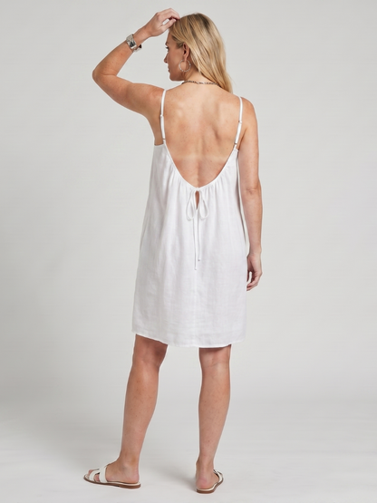 Effortless Shift Dress for Women Spaghetti Strap Scoop