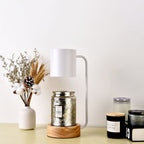 Bento Table Lamp | Japanese Minimalist Wood & Metal Design