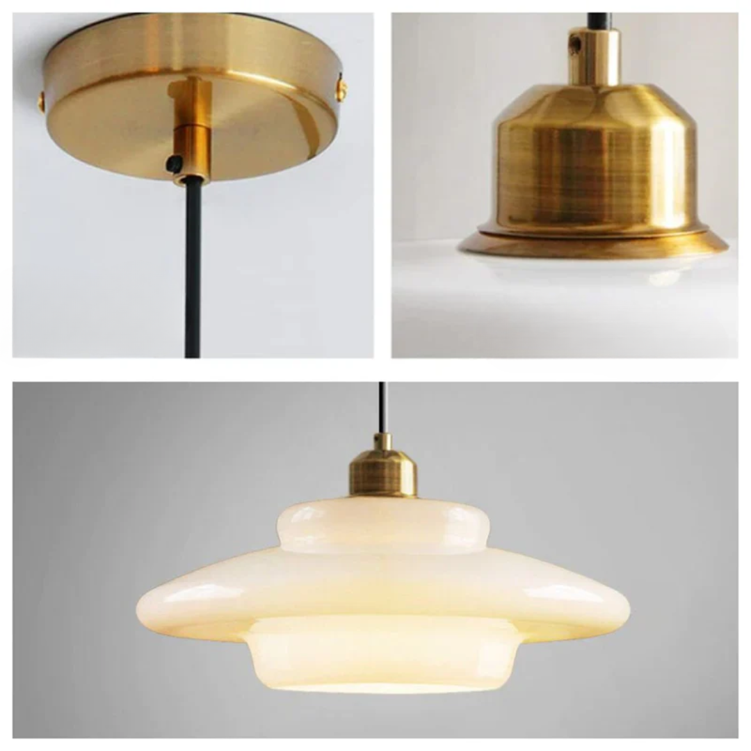 Bello Hanging Lamp | Organic Design, Diffuse Glass Lighting
