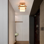 Juno Plafondlamp | Japans Minimalistisch Design, Houten Details