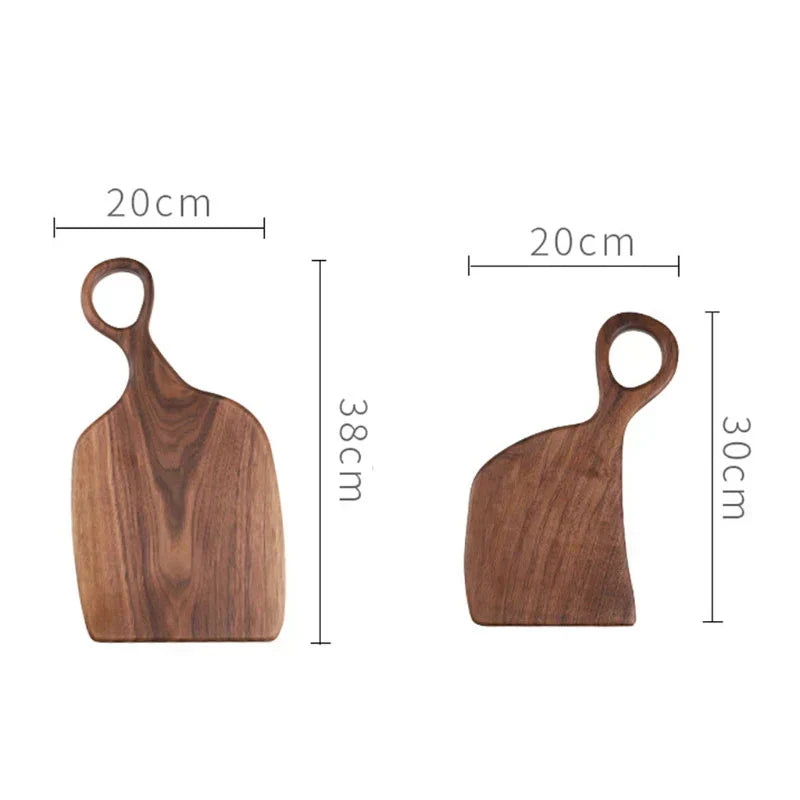 Houtvera – Luxury Walnut Wood Cutting Board with Double-Sided Use