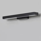 Contemporary Minimalist Rectangular Flat LED Outdoor Wall Sconce with Sensor - Waterproof