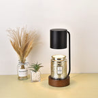 Bento Table Lamp | Japanese Minimalist Wood & Metal Design